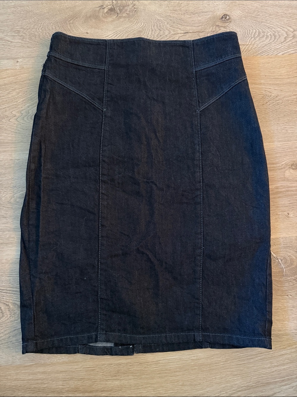 Ann Taylor Dark blue Classic Denim Pencil Skirt size 4